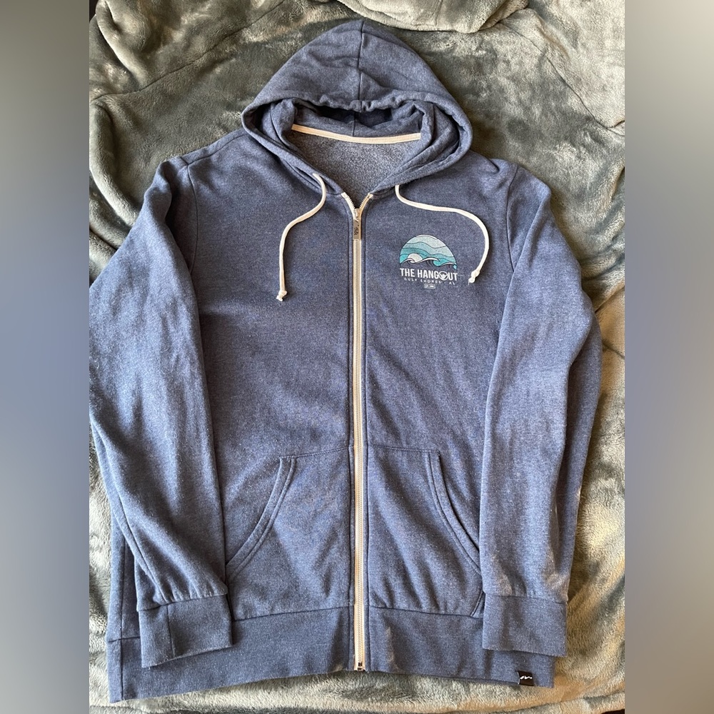 #265 THE HANGOUT GULF SHORES ALABAMA HOODIE. Awesome FUN Hoodie